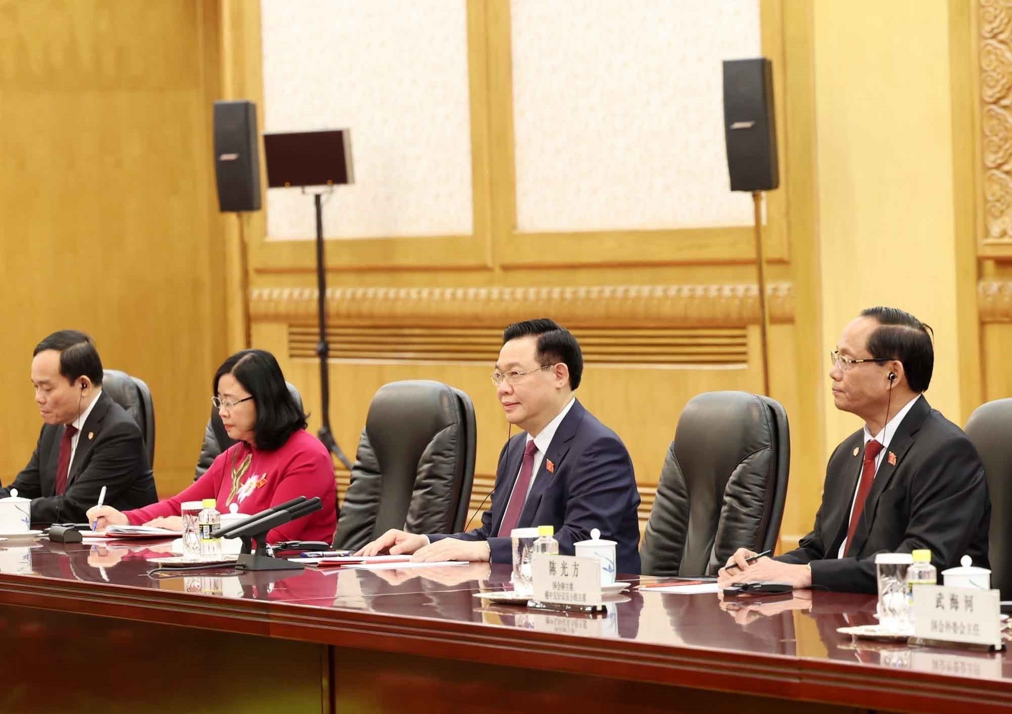 Chủ tịch Quốc hội Vương Đình Huệ hội kiến Tổng Bí thư, Chủ tịch nước Trung Quốc- Ảnh 3.
