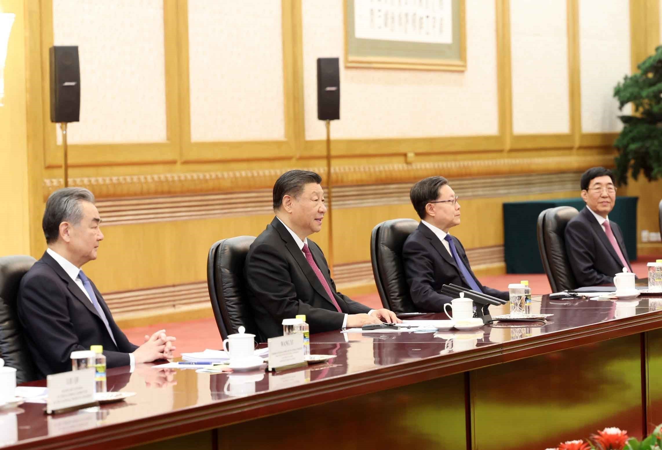 Chủ tịch Quốc hội Vương Đình Huệ hội kiến Tổng Bí thư, Chủ tịch nước Trung Quốc- Ảnh 4.