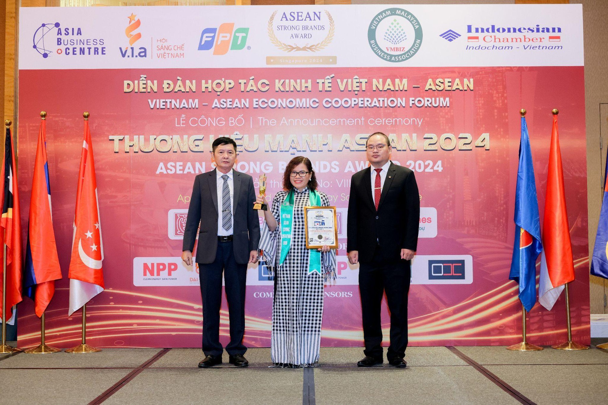 Vương Bảo của Dược phẩm Thái Minh tiếp tục đạt giải thưởng chất lượng ASEAN 2024- Ảnh 1.