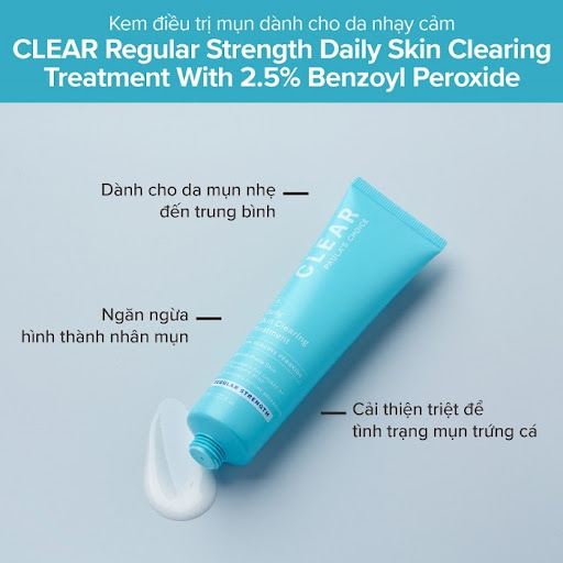 Paula’s Choice Clear Extra Strength Daily Skin Clearing Treatment được xem là 