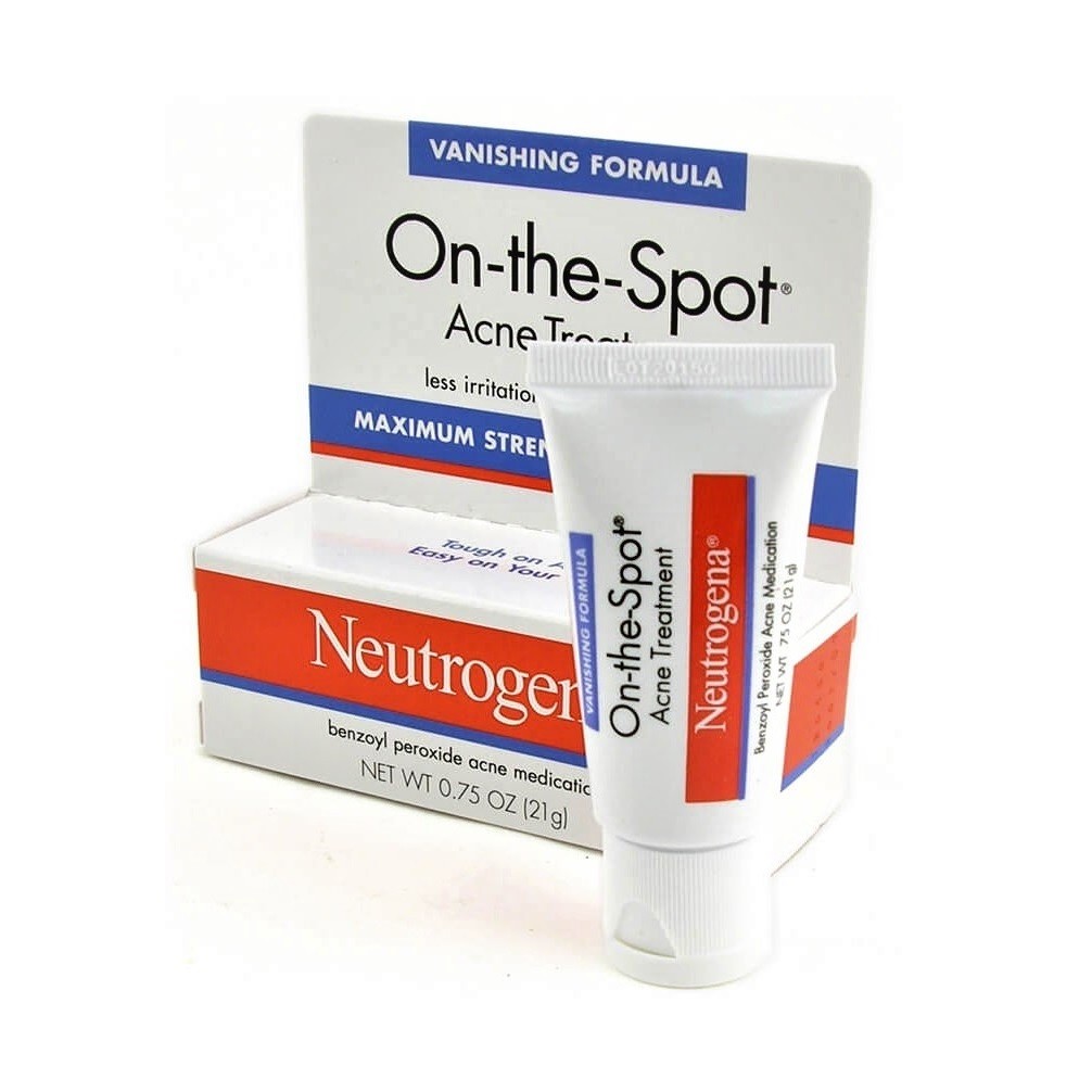 Kem trị mụn Neutrogena On The Spot Acne Treatment – NeutroSkincare.com