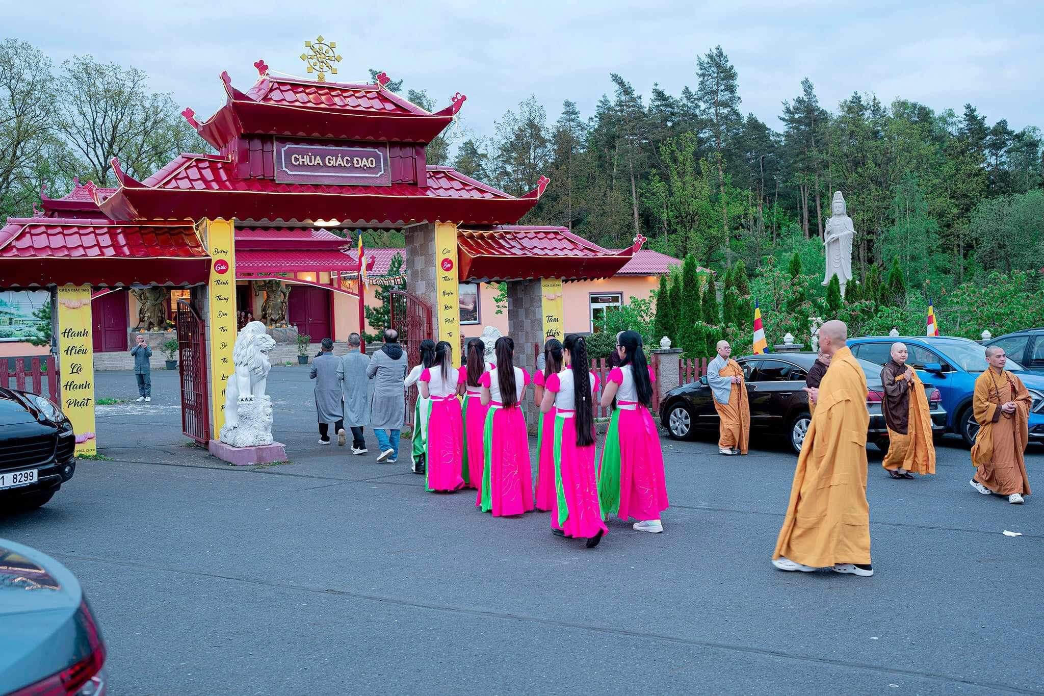 Đại lễ Phật đản tại chùa Giác Đạo (Cộng hòa Czech)