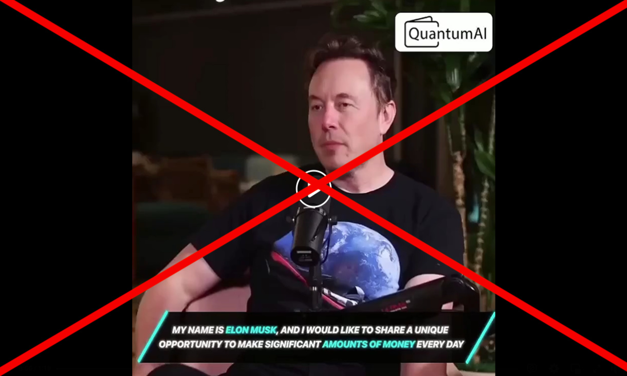 Video deepfake do Elon Musk Quantum AI phát hành