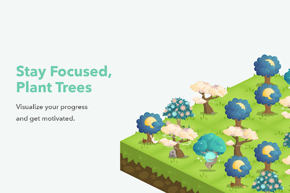 Forest giúp người dùng Google Chrome tập trung hơn vào công việc