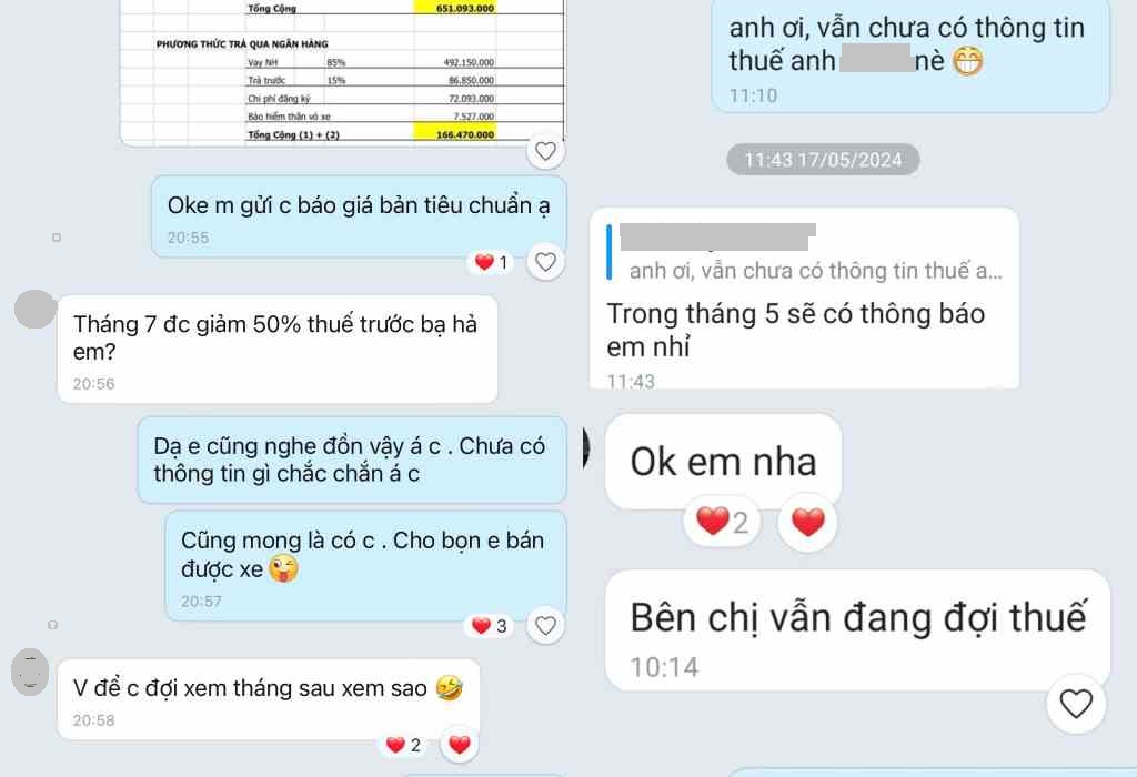 Khách chờ giảm lệ phí trước bạ, nhân viên bán ô tô 'ngồi chơi xơi nước'- Ảnh 2.