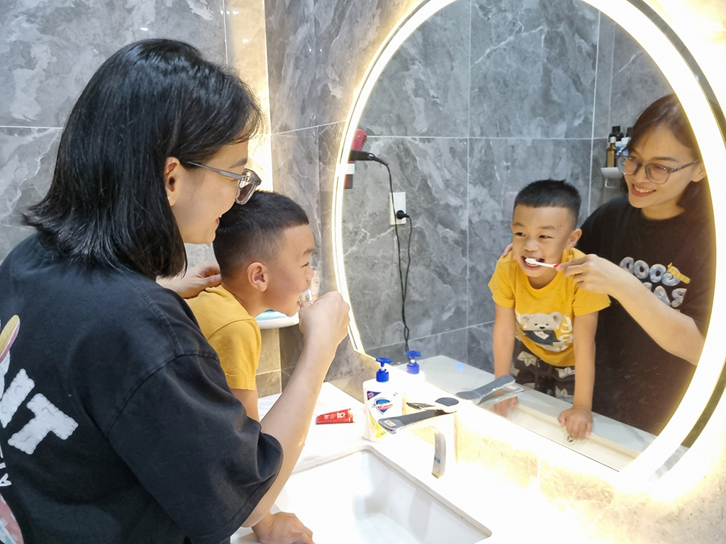 Sai lầm khi đánh răng rồi mới ăn sáng- Ảnh 1. Sai lầm khi đánh răng rồi mới ăn sáng- Ảnh 1.