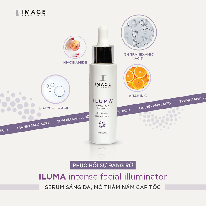 Thành phần 'vàng' tạo nên Serum Image Iluma Intense Facial Illuminator trị  nám trong 4 tuần