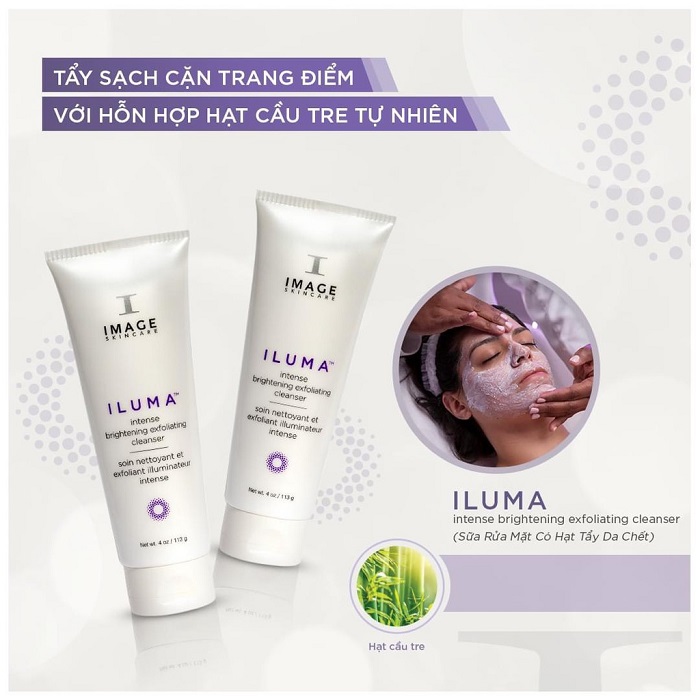 sữa rửa mặt Image Iluma Intense Brightening Exfoliating Cleanser