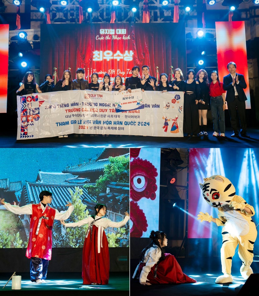 SV ĐH Duy Tân giành giải nhì, ba tại Ngày hội Ngôn ngữ Văn hóa Hàn 2024 Photo-1714785800843-1714785801103542662791