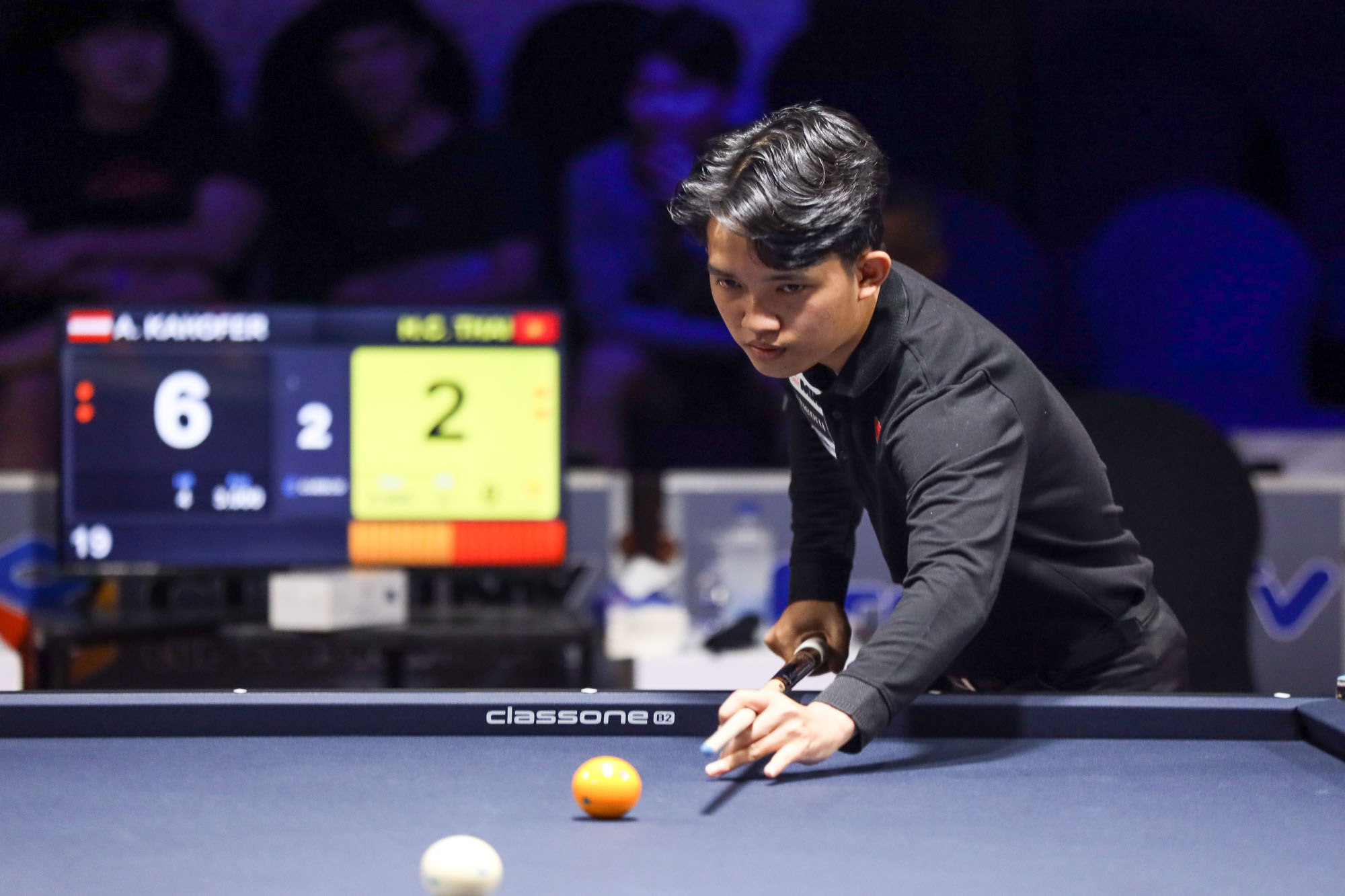 World Cup billiards: Liên tục tung sê-ri lớn, cơ thủ Việt Nam vào tứ kết thuyết phục- Ảnh 2.