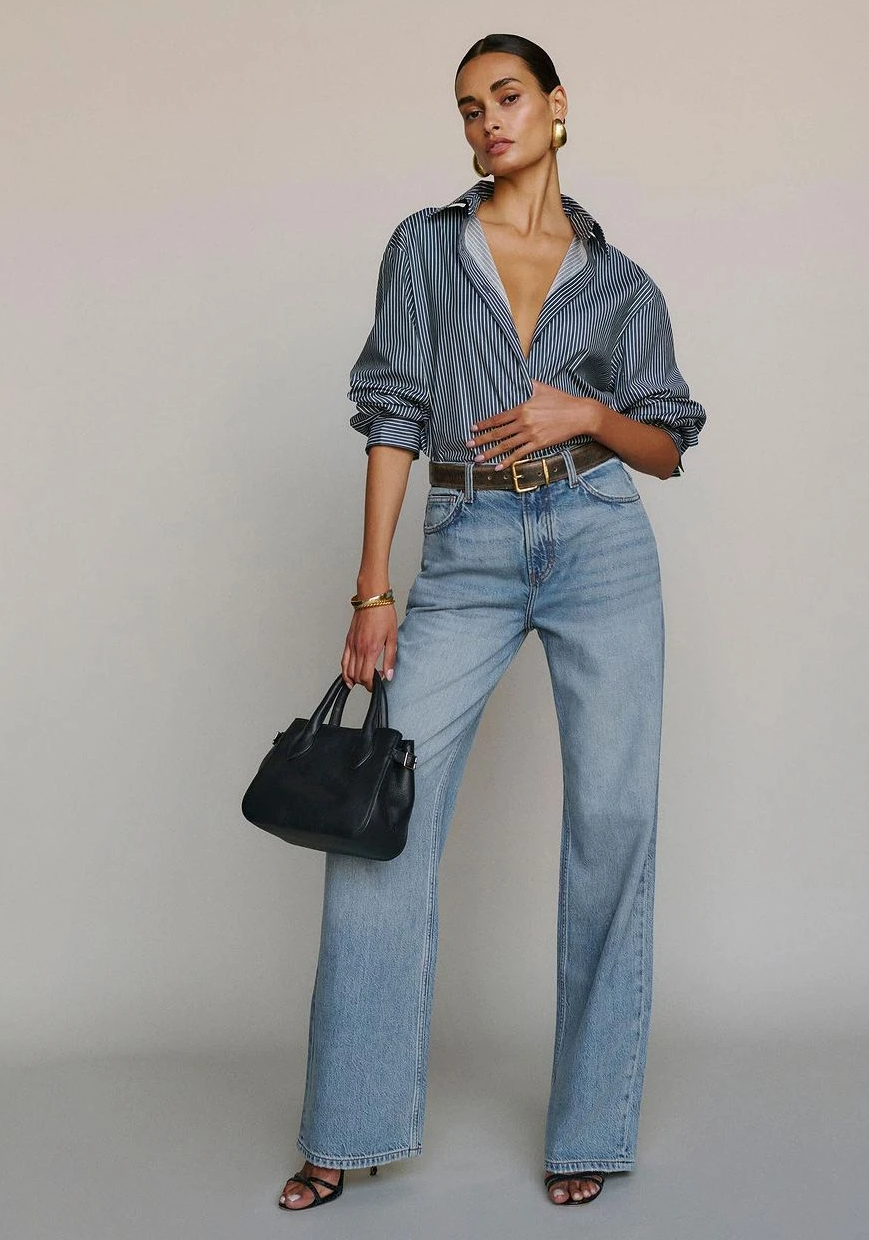Джинсы бывают не только синими - Фото 9. Quần jeans đâu chỉ có màu xanh- Ảnh 9.