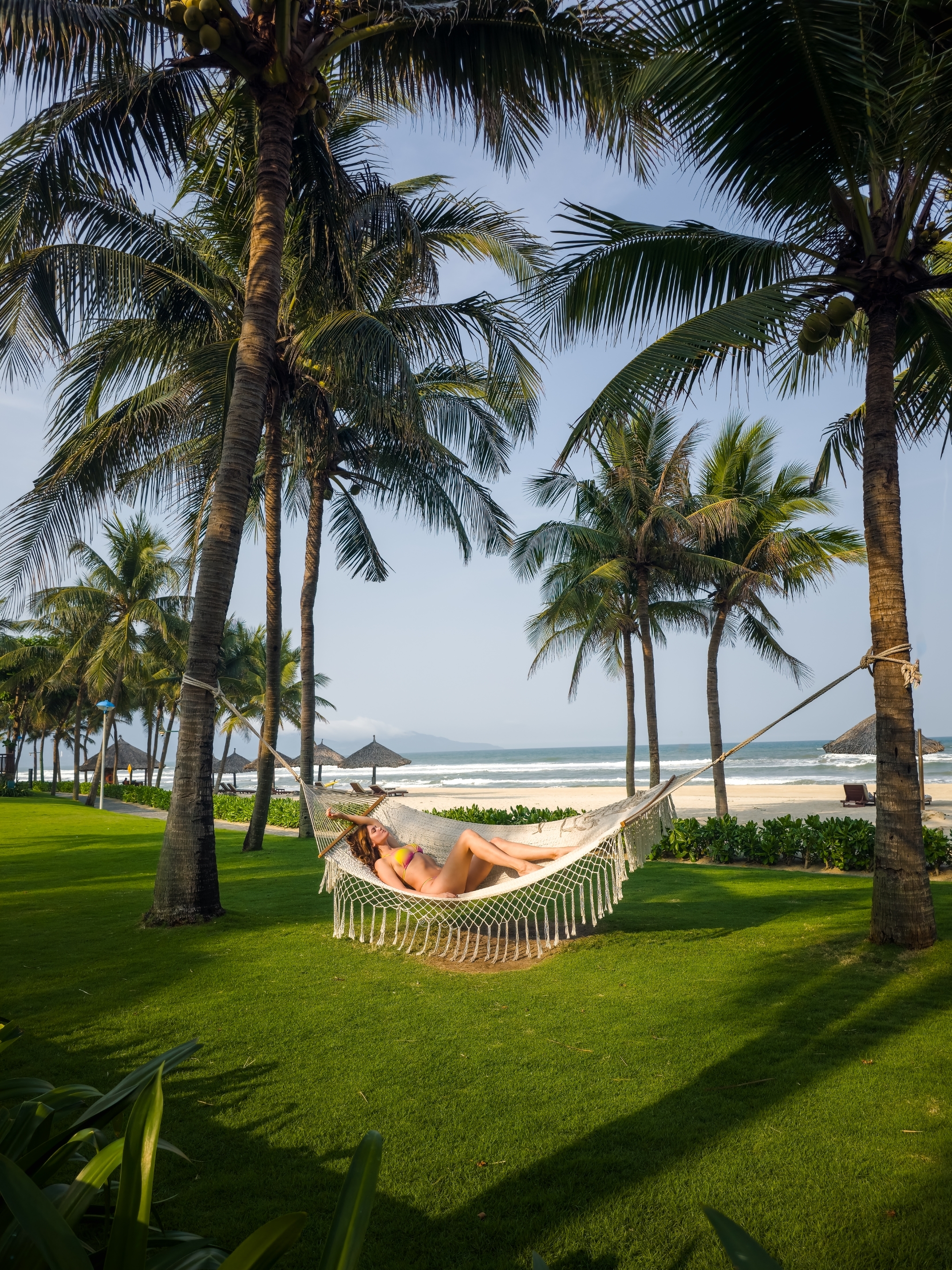 ថ្ងៃរដូវក្តៅព្យាបាលដ៏ល្អឥតខ្ចោះពី Da Nang ទៅ Mui Ne ដល់ Phu Quoc - រូបថត ១. Những ngày hè chữa lành trọn vẹn từ Đà Nẵng đến Mũi Né ra Phú Quốc- Ảnh 1.