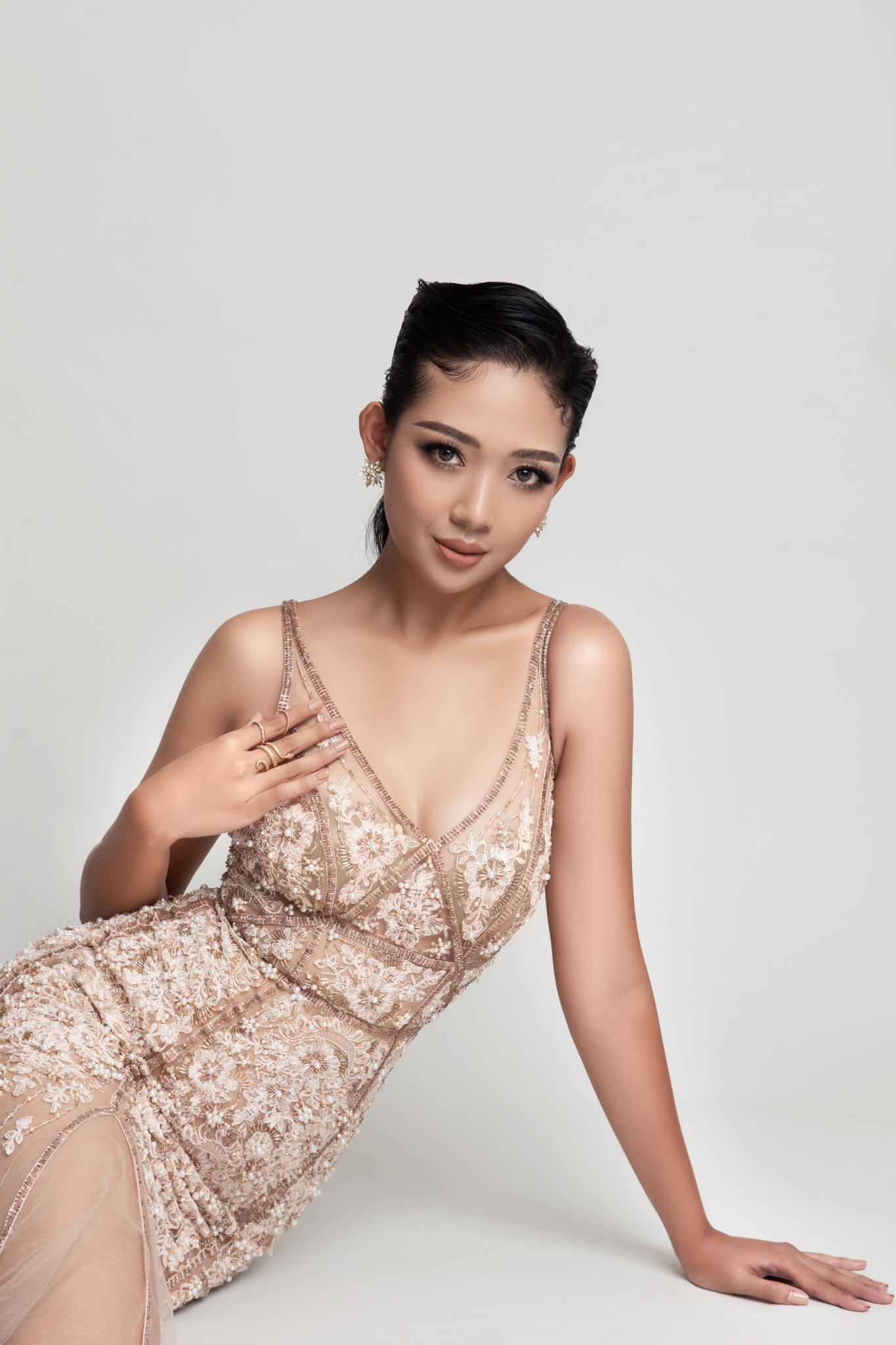 Người mẫu cao 1,8m gây sốt khi thi Miss Universe Vietnam 2024- Ảnh 8.