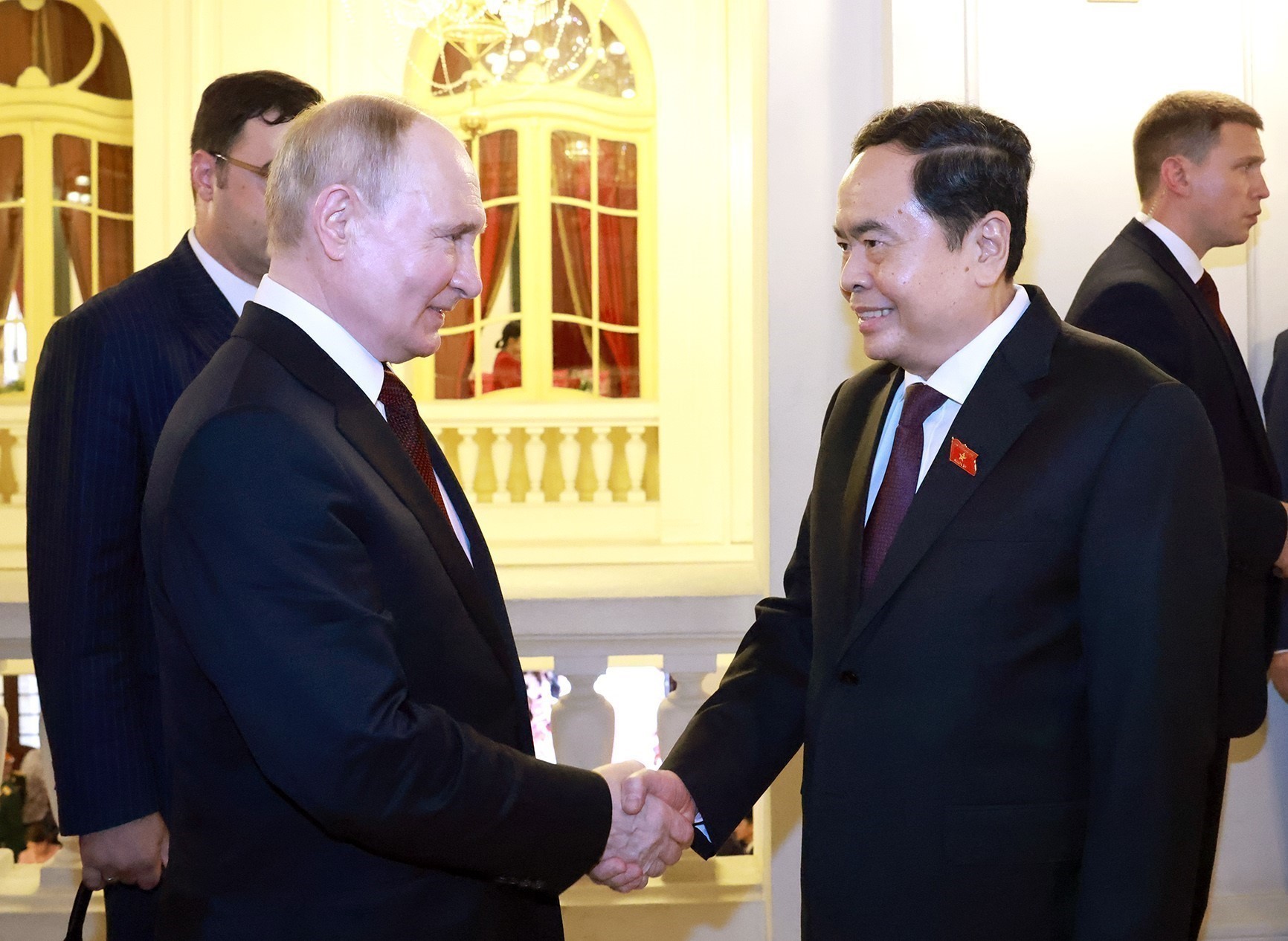 Chủ tịch Quốc hội Trần Thanh Mẫn hội kiến Tổng thống Nga Vladimir Putin- Ảnh 1.