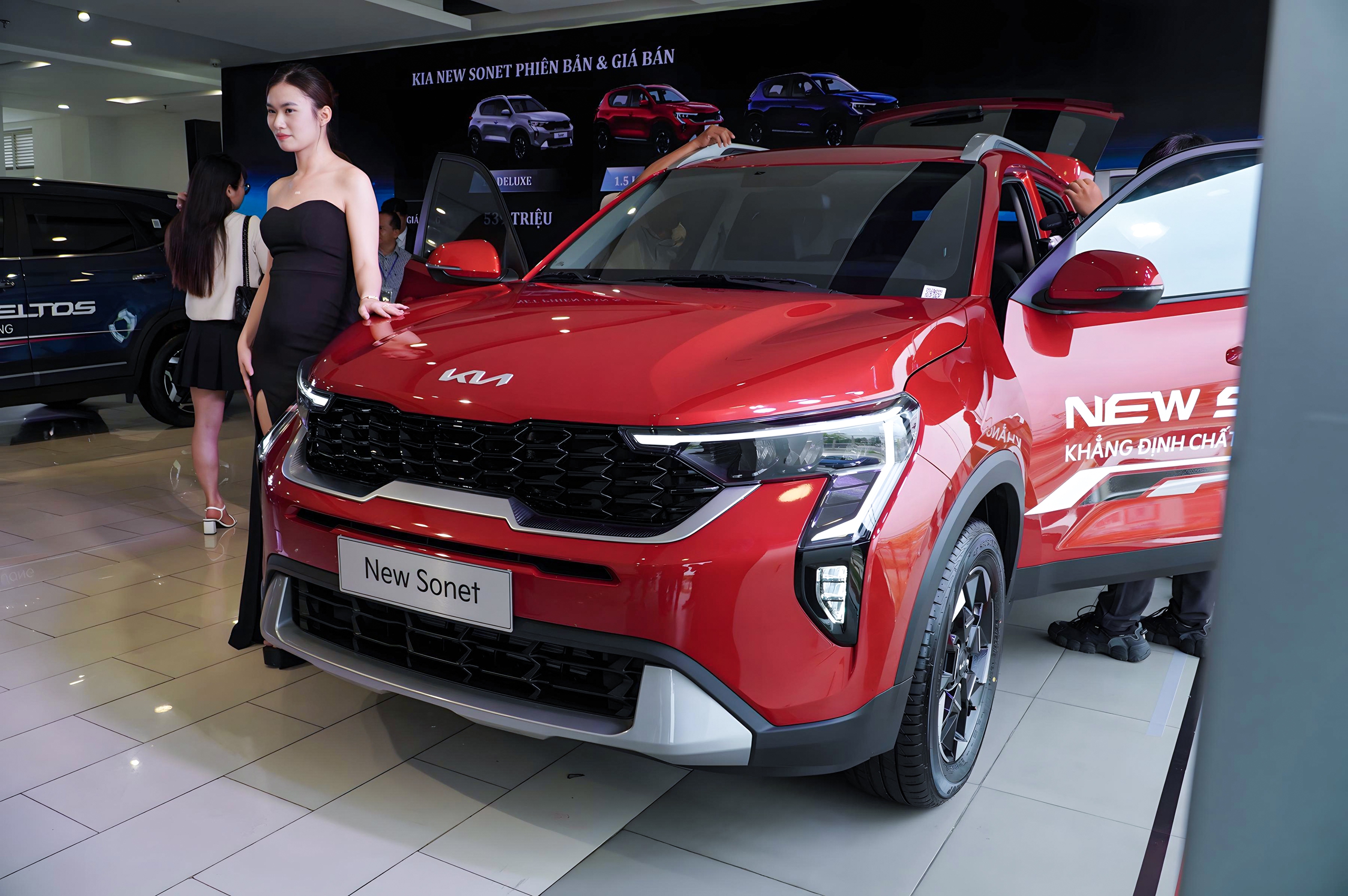 Kia Sonet 2024 bản cao nhất trang bị gì để cạnh tranh?- Ảnh 12.