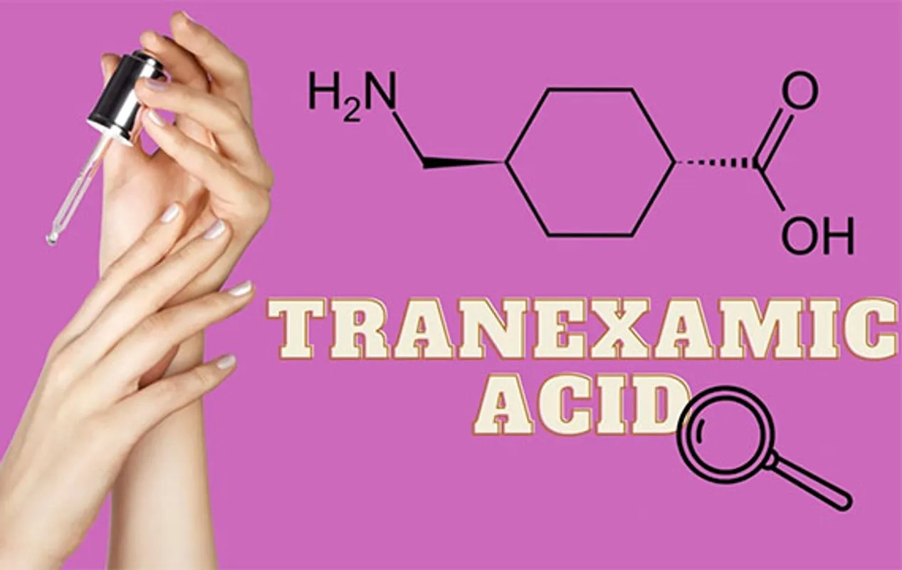 Hoạt chất Tranexamic Acid - Chìa khóa vàng trong điều trị nám- Ảnh 2.