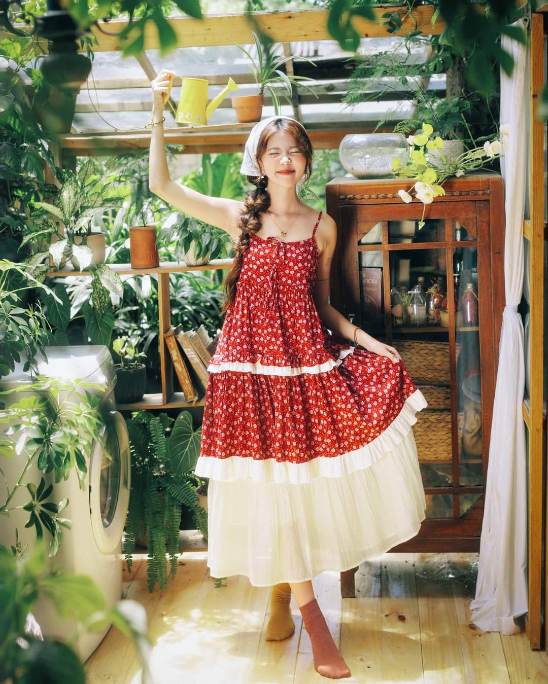 Χαθείτε σε έναν παραμυθένιο κόσμο με ρομαντικό στυλ Cottagecore - Φωτογραφία 7. Lạc vào thế giới cổ tích với phong cách Cottagecore đầy lãng mạn- Ảnh 7.