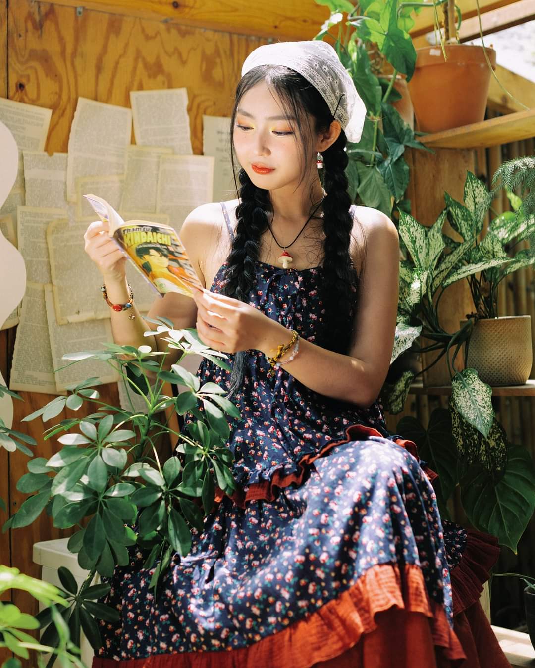 Χαθείτε σε έναν παραμυθένιο κόσμο με ρομαντικό στυλ Cottagecore - Φωτογραφία 10. Lạc vào thế giới cổ tích với phong cách Cottagecore đầy lãng mạn- Ảnh 10.