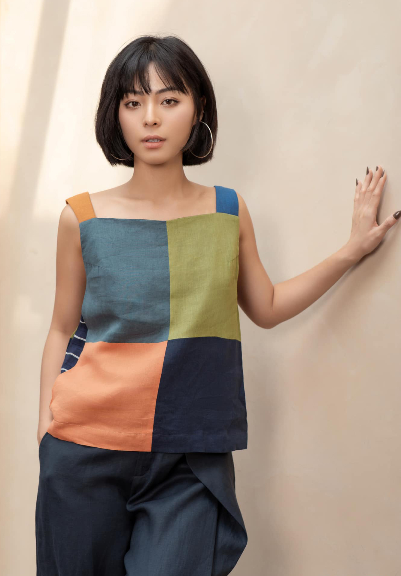 Trend linen musim panas tiada siapa yang mahu ketinggalan - Foto 5. Xu hướng linen mùa hè không ai muốn bỏ lỡ- Ảnh 5.