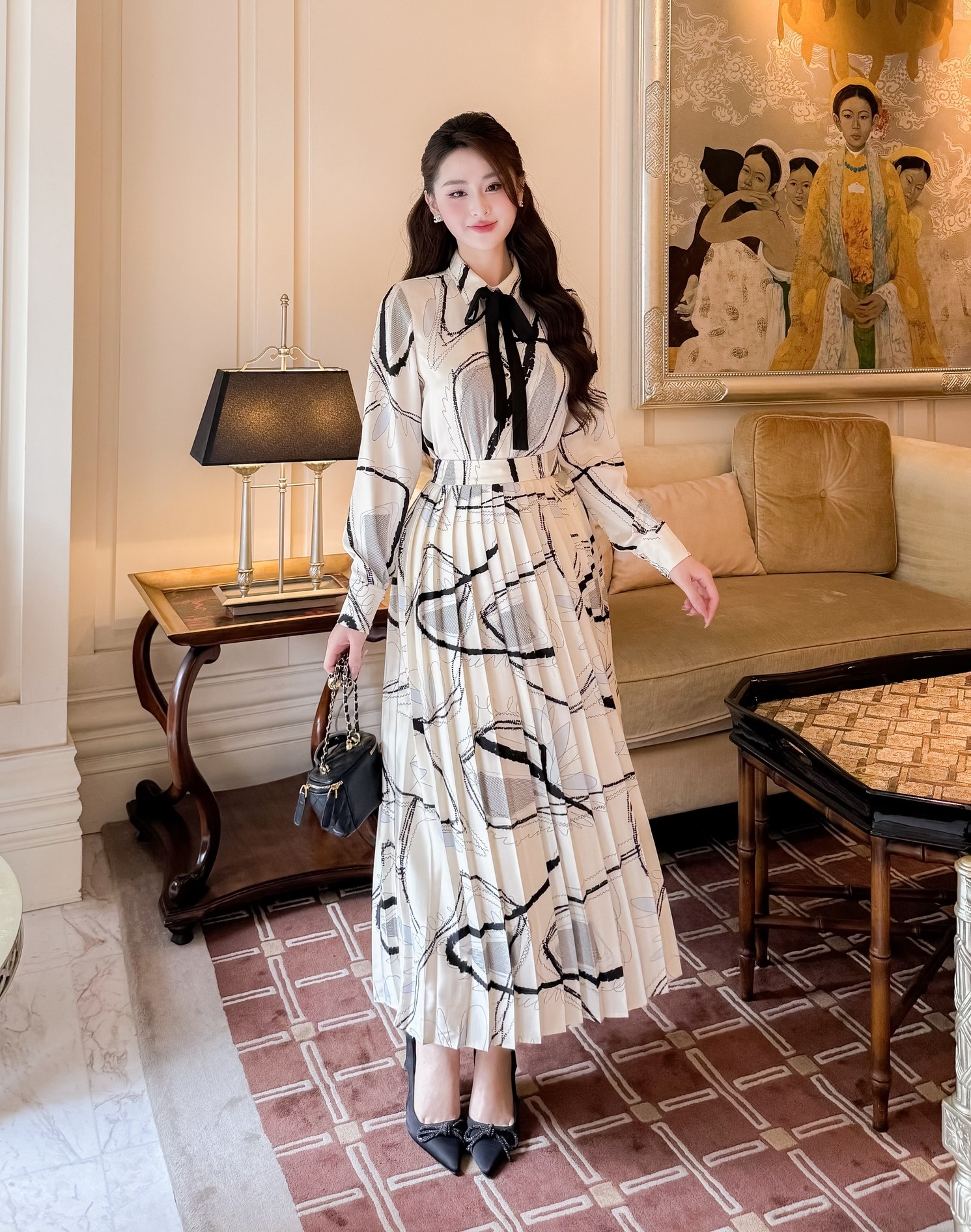 ຮູບແບບແມ່ນ 'ເຄື່ອງເທດ' ທີ່ຂາດບໍ່ໄດ້ເພື່ອເຮັດໃຫ້ເຄື່ອງແຕ່ງກາຍເປັນຄົນອັບເດດ: - ຮູບພາບ 8. Họa tiết là thứ 'gia vị' không thể thiếu cho trang phục thêm thời thượng- Ảnh 8.