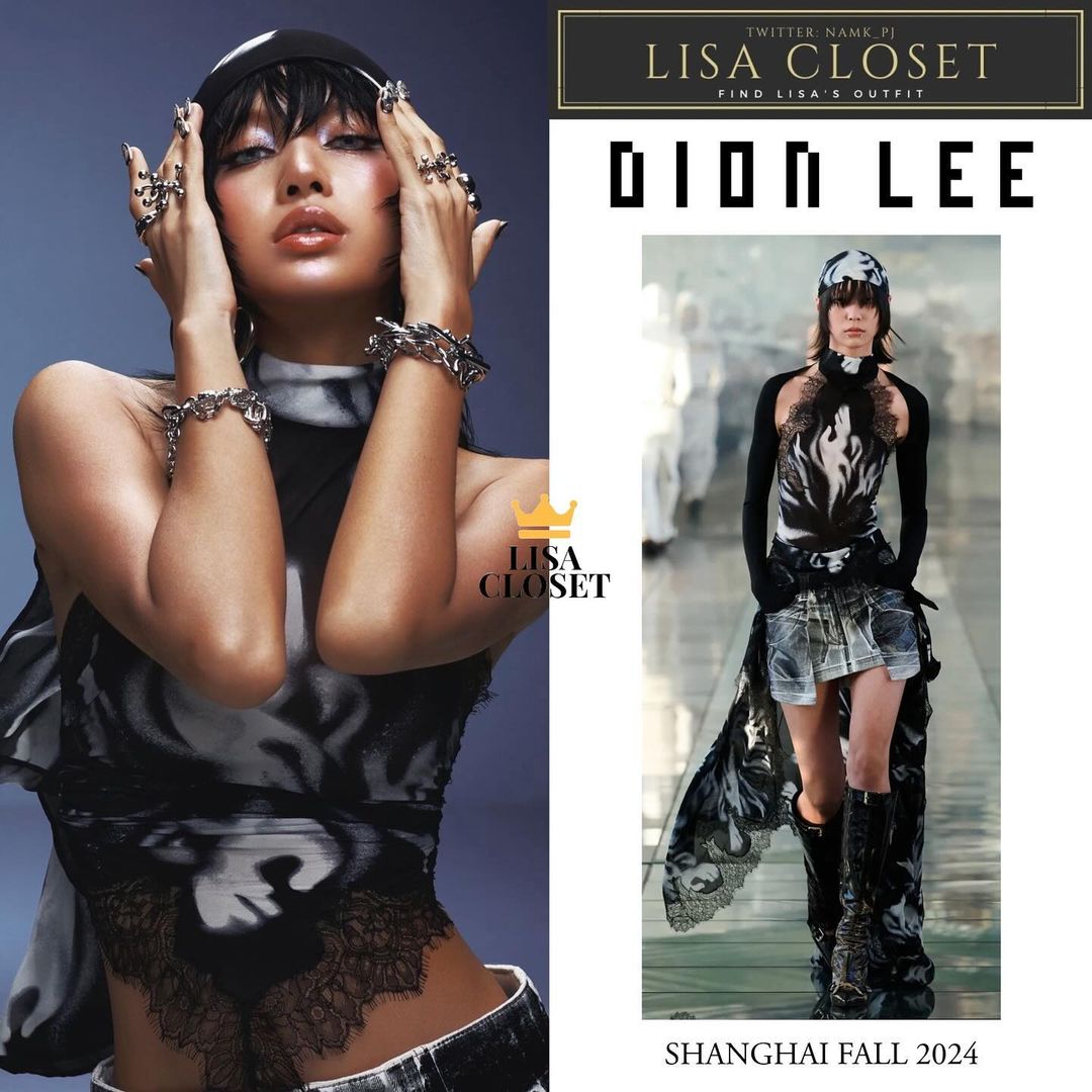 ایم وی راک اسٹار میں لیزا کی الماری کی قیمت کا انکشاف - تصویر 3۔ Bóc giá tủ đồ của Lisa trong MV Rockstar- Ảnh 3.