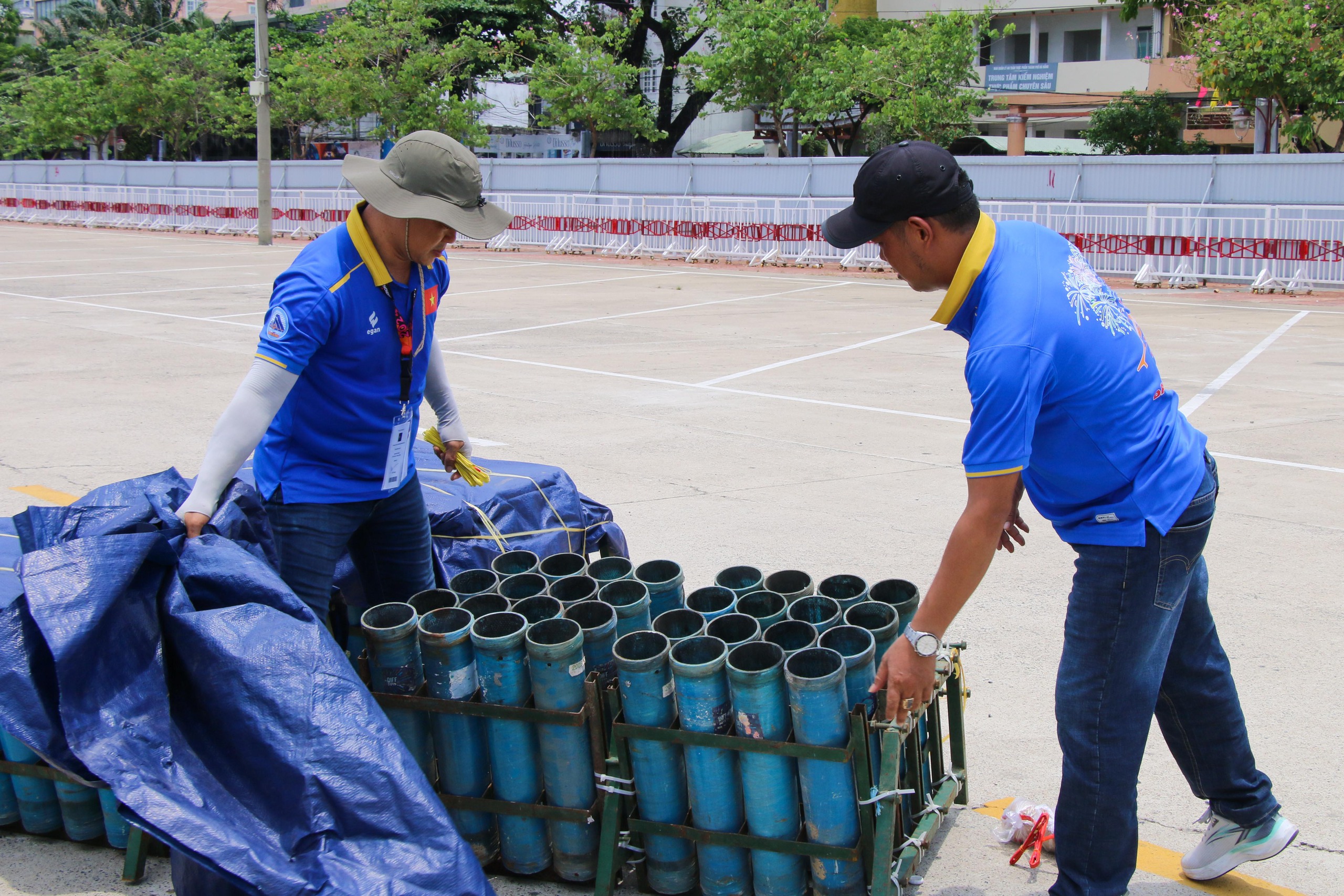 Cận cảnh 'pháo đài' của 2 đội Pháp - Việt Nam trước giờ khai hỏa DIFF 2024- Ảnh 2.