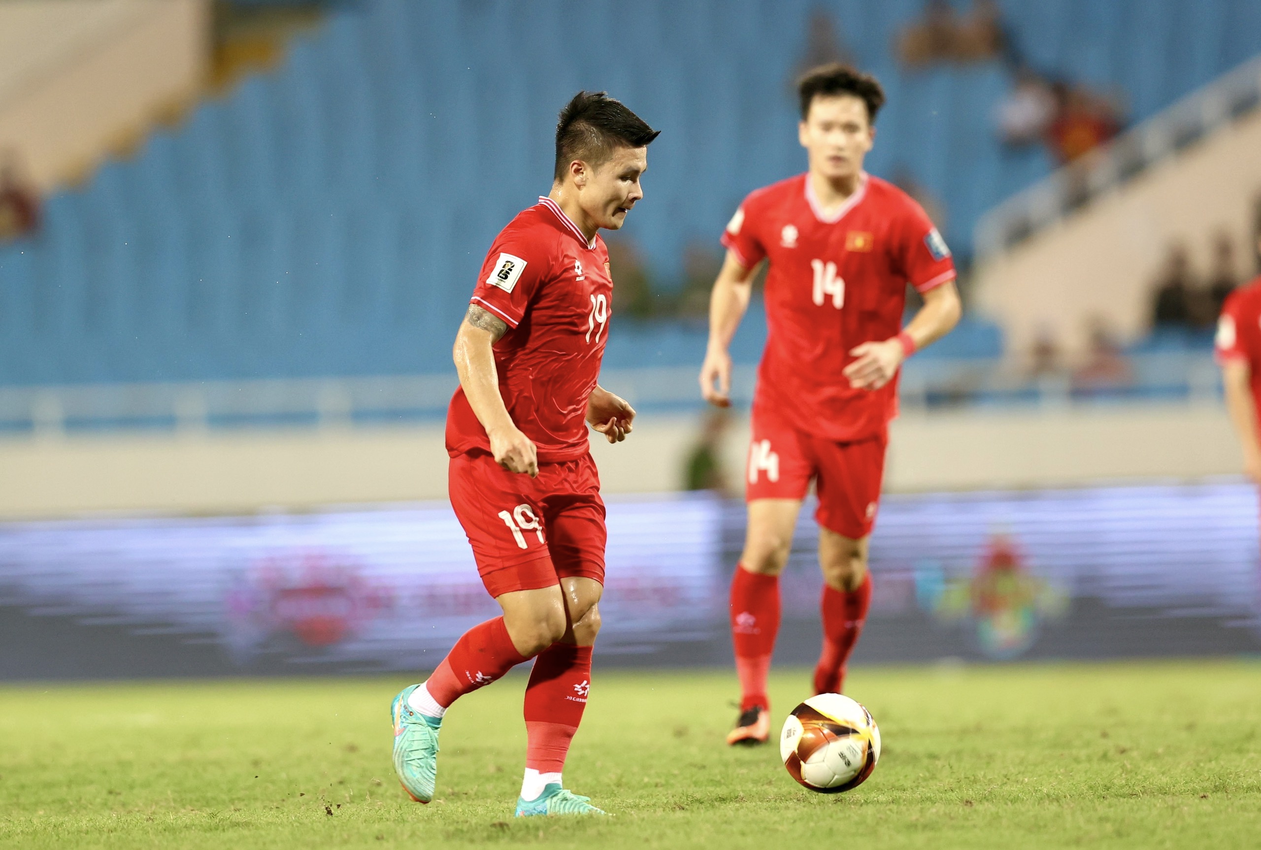 Quang Hải đang dần tìm lại cảm giác chơi bóng tại đội tuyển Việt Nam