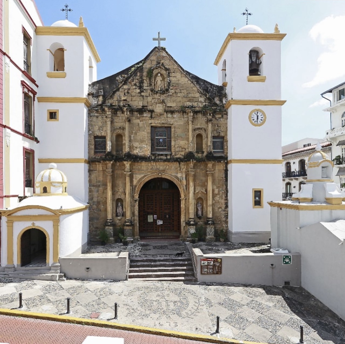 Beautiful ancient architecture in Panama