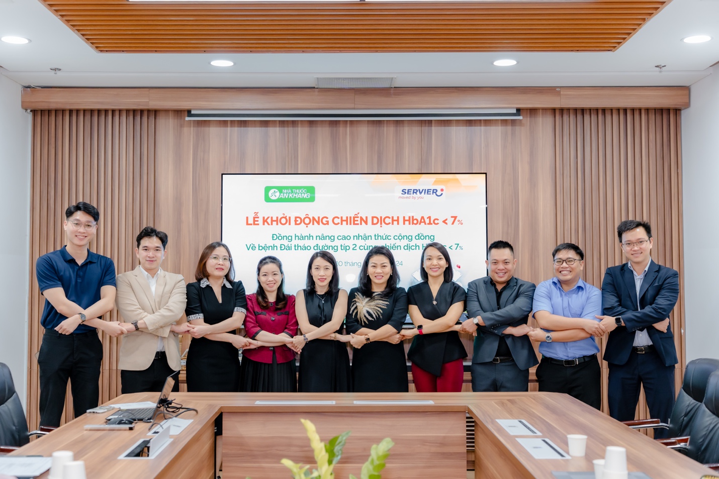 Servier và Nhà thuốc An Khang đồng hành cùng khởi động chiến dịch HbA1c <7% Servier và Nhà thuốc An Khang đồng hành cùng khởi động chiến dịch HbA1c <7%