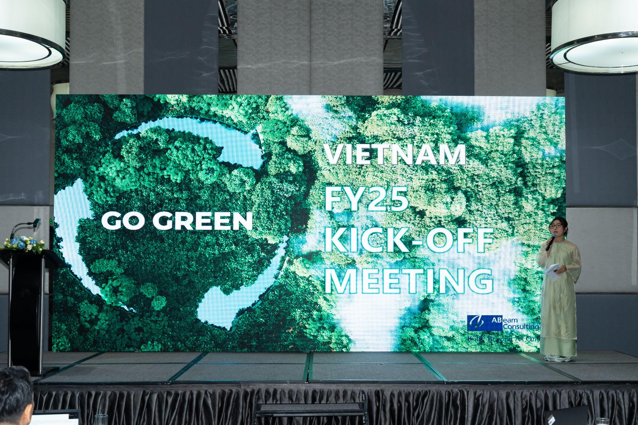 ABeam Consulting Việt Nam cam kết tích hợp các nguyên tắc ESG vào chiến lược phát triển, thực hiện chuyển đổi xanh bền vững (Ảnh: ABeam VN) ABeam Consulting Việt Nam cam kết tích hợp các nguyên tắc ESG vào chiến lược phát triển, thực hiện chuyển đổi xanh bền vững (Ảnh: ABeam VN)