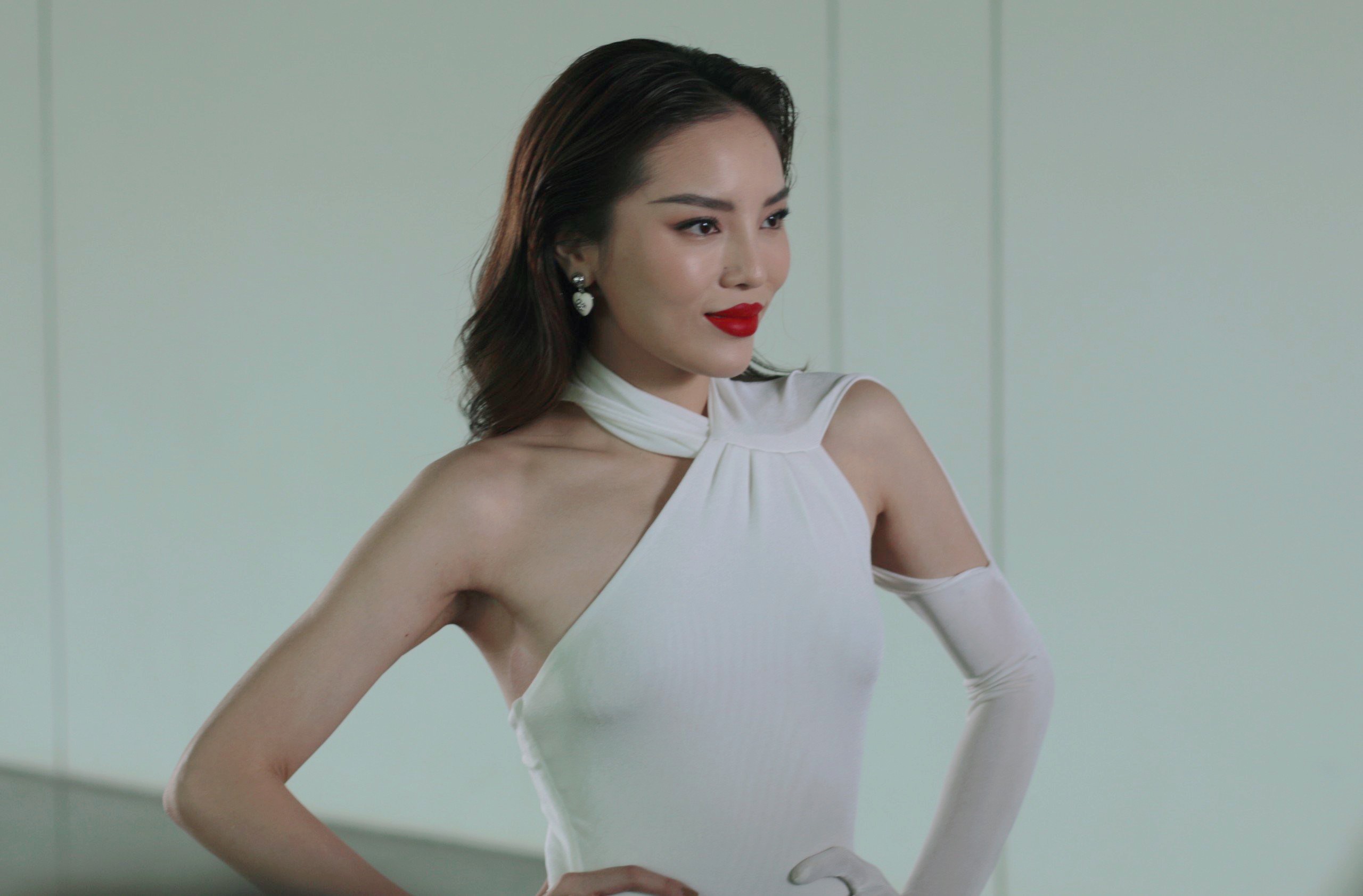 Diện mạo mới của Hoa hậu Kỳ Duyên trong ngày sơ khảo Miss Universe Vietnam - Ảnh 1.