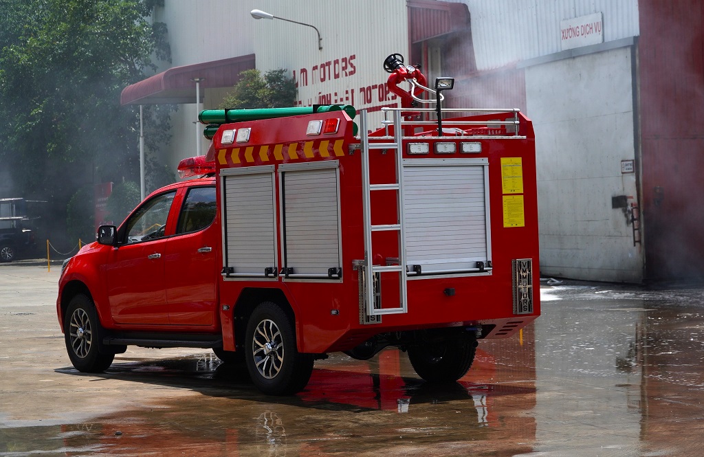 'Soi' trang bị trên xe chữa cháy loại bán tải đầu tiên tại Việt Nam- Ảnh 6.