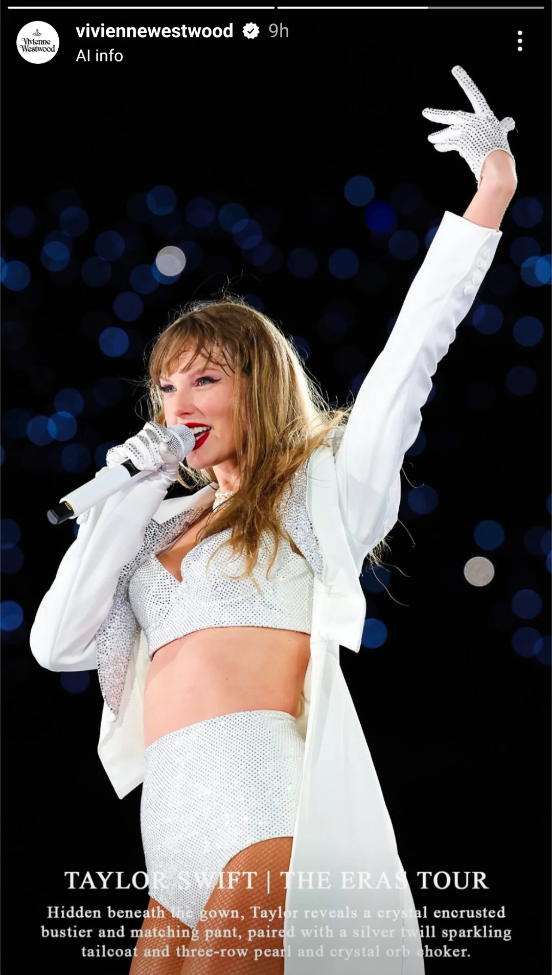 Taylor Swift គឺស្អាតបំផុតនៅលើឆាក Milan ជាមួយនឹងរូបរាងដ៏ទាក់ទាញរបស់នាង - រូបថត 3 ។ Taylor Swift đẹp nhất trên sân khấu Milan với vẻ ngoài quyến rũ- Ảnh 3.