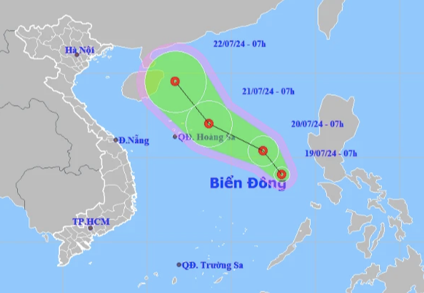 Áp thấp nhiệt đới trên Biển Đông ảnh hưởng ra sao đến ven biển Việt Nam?- Ảnh 1.