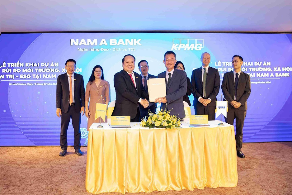 Nam A Bank triển khai dự án quản lý rủi ro môi trường, xã hội và quản trị - ESG- Ảnh 2.