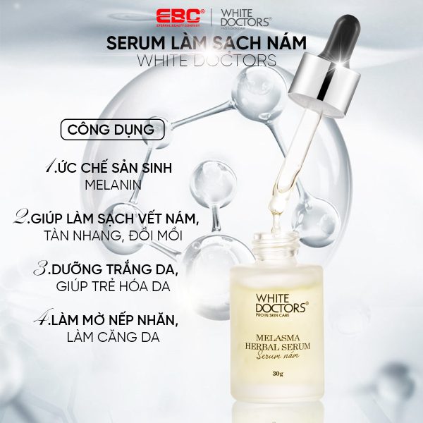 serum làm giảm nám white doctors melasma herbal serum