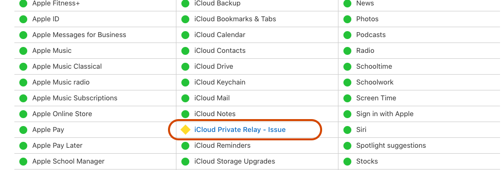 Dịch vụ iCloud Private Relay của Apple đang bị gián đoạn- Ảnh 1. Dịch vụ iCloud Private Relay của Apple đang bị gián đoạn- Ảnh 1.