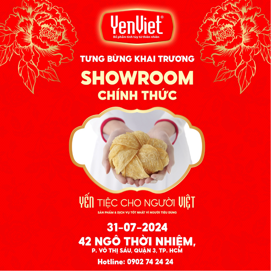 Khai trương Showroom Yến Việt chính thức ‘Ưu đãi thả ga - Nhận quà sức khỏe’- Ảnh 1.