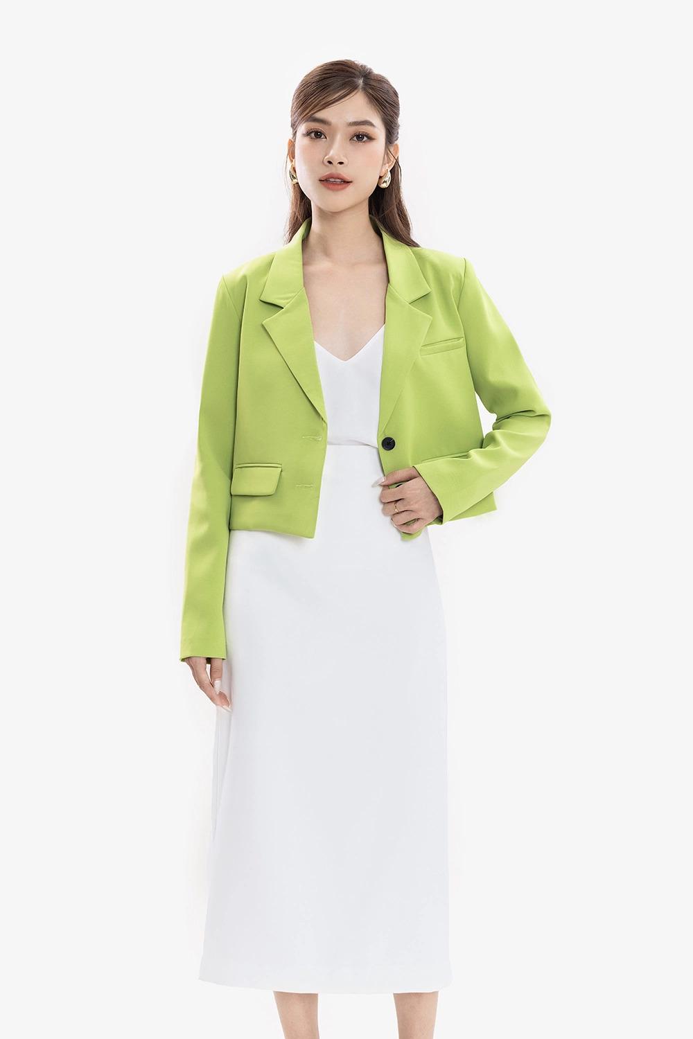 ເຄັດລັບການນຸ່ງເສື້ອຊື່ສໍາລັບເດັກຍິງທີ່ 'ຂີ້ຄ້ານ' ກ່ຽວກັບການຈັບຄູ່ເສື້ອຜ້າ - ຮູບ 4. Bí quyết diện đầm suông cho các nàng 'lười' phối đồ- Ảnh 4.