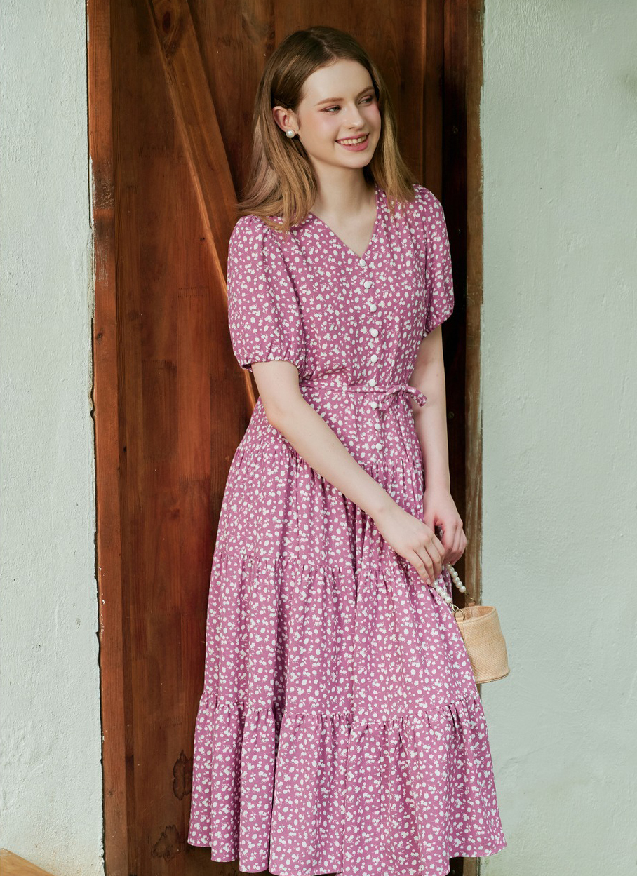 ໃສ່ສິ້ນ midi, ງາມຈາກຫ້ອງການໄປຫາຖະຫນົນ - ຮູບ 1. Mặc váy midi, đẹp từ công sở đến dạo phố- Ảnh 1.