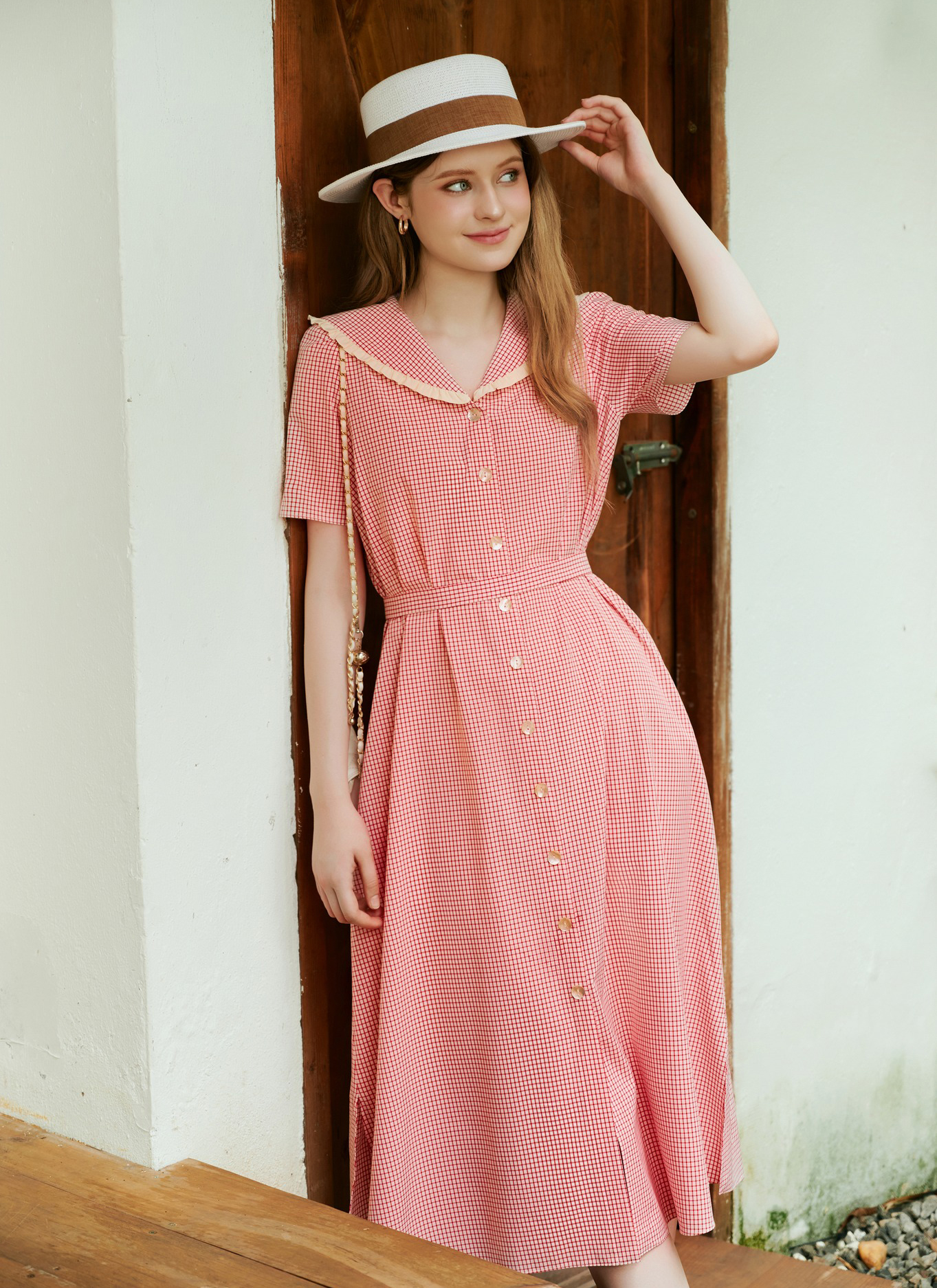 ໃສ່ສິ້ນ midi, ງາມຈາກຫ້ອງການໄປຫາຖະຫນົນ - ຮູບ 3. Mặc váy midi, đẹp từ công sở đến dạo phố- Ảnh 3.