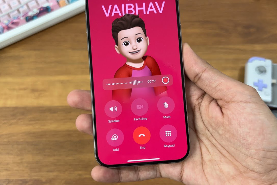 Trải nghiệm sớm tính năng ghi âm cuộc gọi trên iOS 18- Ảnh 2. Trải nghiệm sớm tính năng ghi âm cuộc gọi trên iOS 18- Ảnh 2.