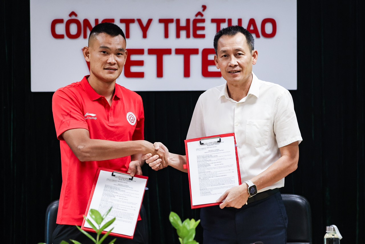 CLB Thể Công Viettel đón HLV ngoại và cầu thủ có hat-trick vô địch Cúp quốc gia- Ảnh 1.