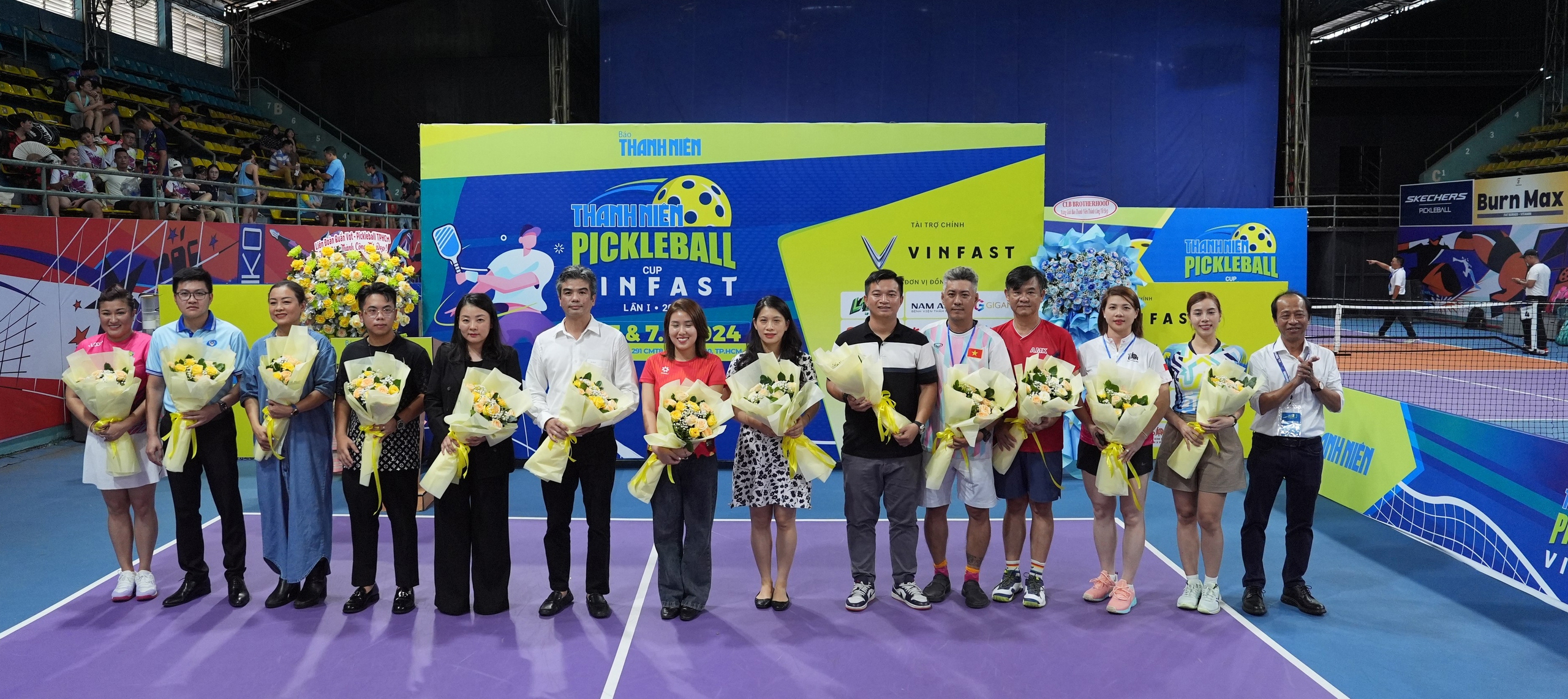 Giải Pickleball Thanh Niên 2024 - Cúp VINFAST: Nhiệt huyết như tuổi thanh xuân- Ảnh 1.