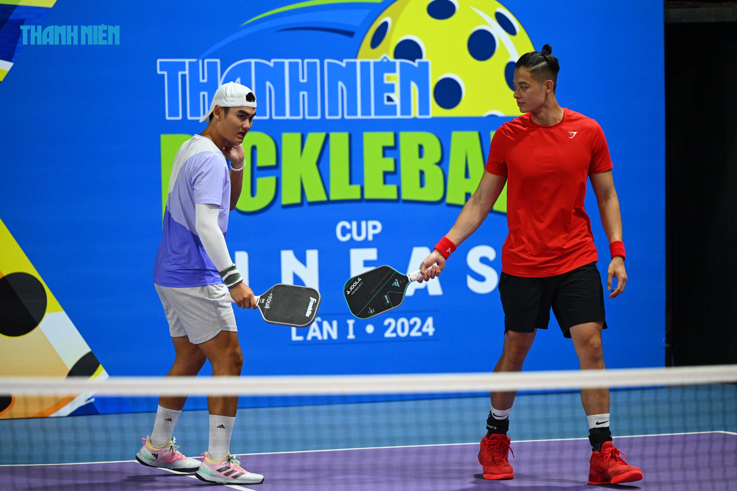 Trí thịt bòa xách va li 15 kg đến giải Pickleball Thanh Niên: ‘Tôi muốn đạt giải phong cách’- Ảnh 1.