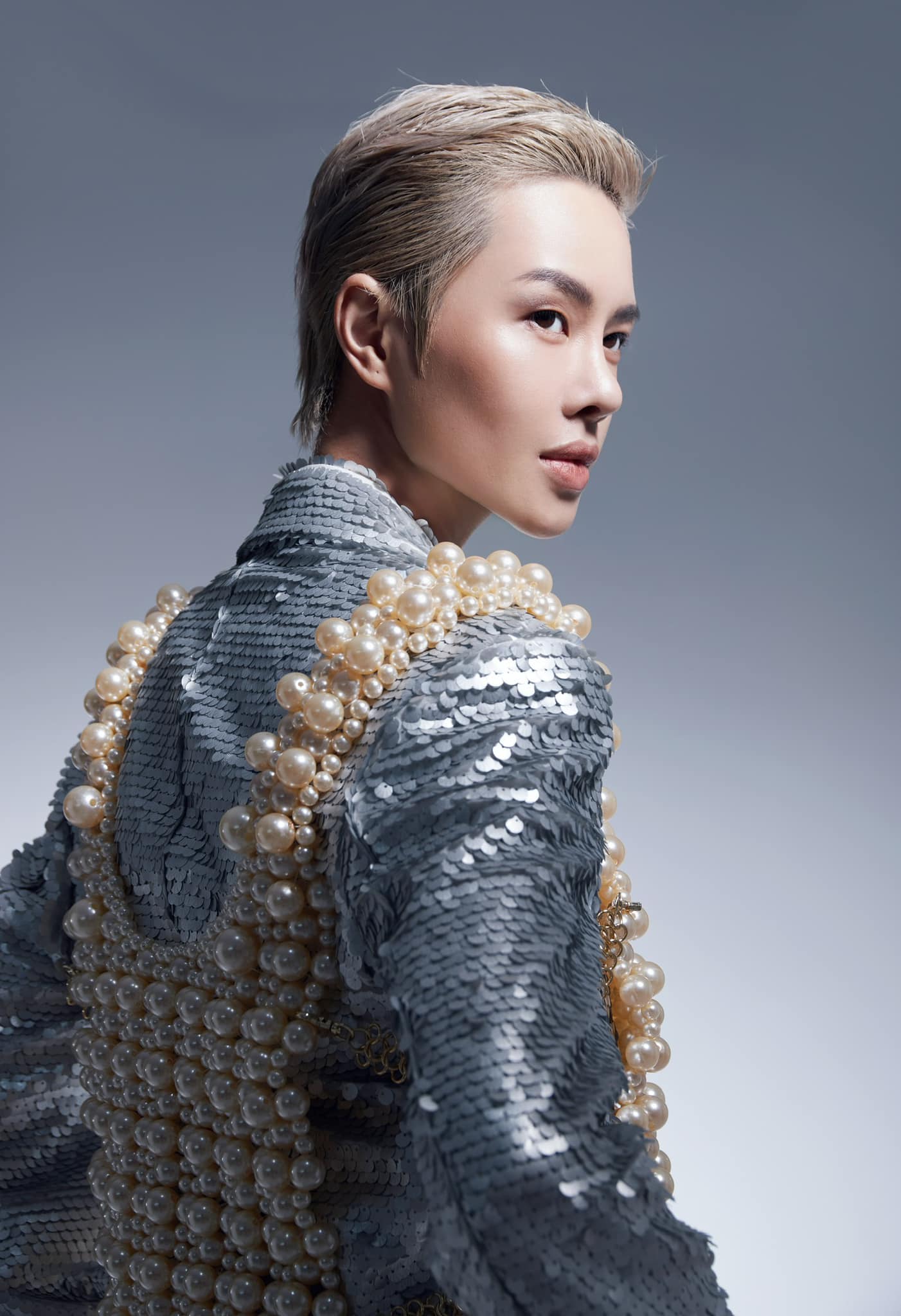 Người mẫu tóc tém gây chú ý ở Miss Universe Vietnam- Ảnh 1. Người mẫu tóc tém gây chú ý ở Miss Universe Vietnam- Ảnh 1.