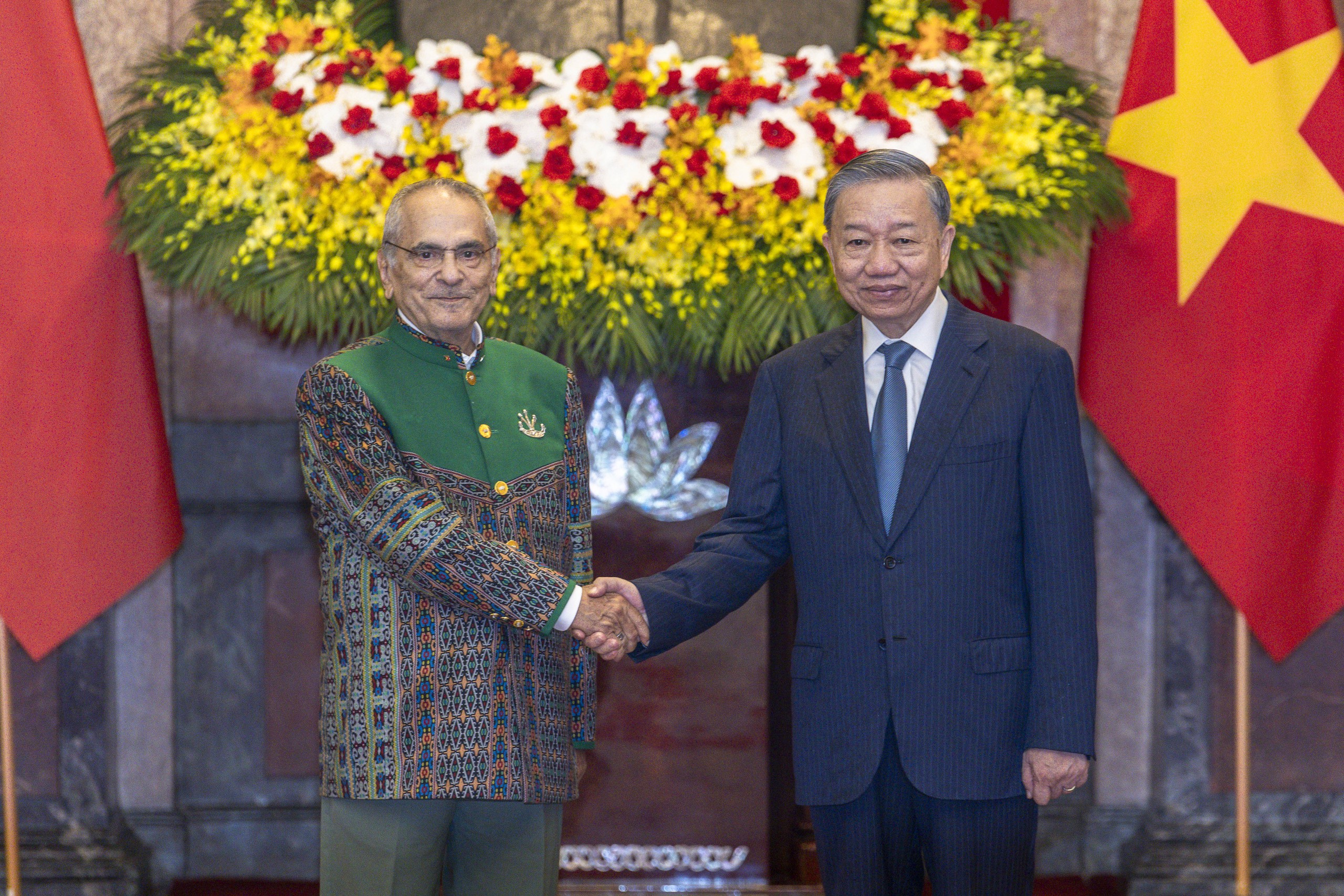 Lễ đón Tổng thống Timor-Leste thăm cấp nhà nước tới Việt Nam- Ảnh 4. Lễ đón Tổng thống Timor-Leste thăm cấp nhà nước tới Việt Nam- Ảnh 4.