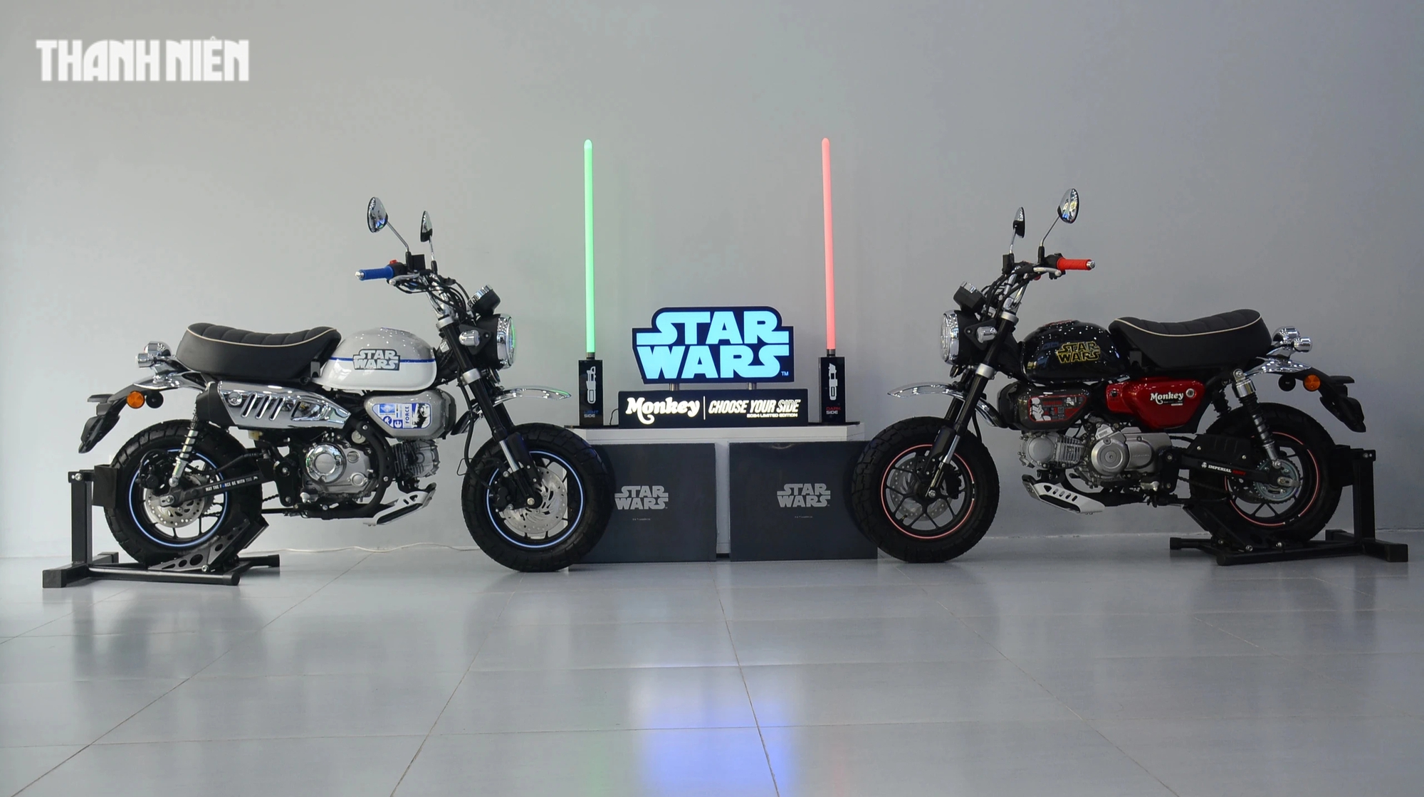 'Xe khỉ' Honda Monkey Star Wars Limited Edition đầu tiên về Việt Nam, chỉ có 2 chiếc- Ảnh 1.