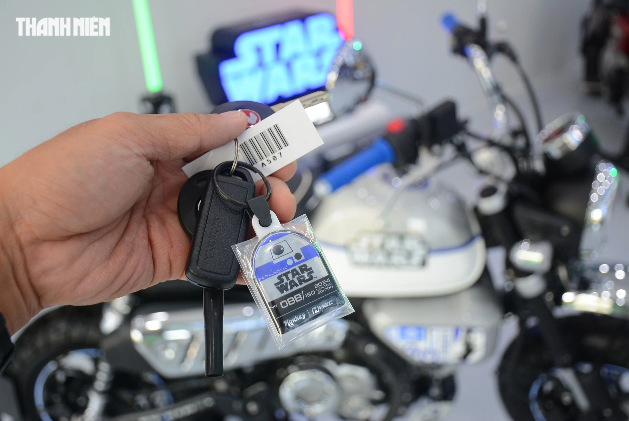 'Xe khỉ' Honda Monkey Star Wars Limited Edition đầu tiên về Việt Nam, chỉ có 2 chiếc- Ảnh 3.