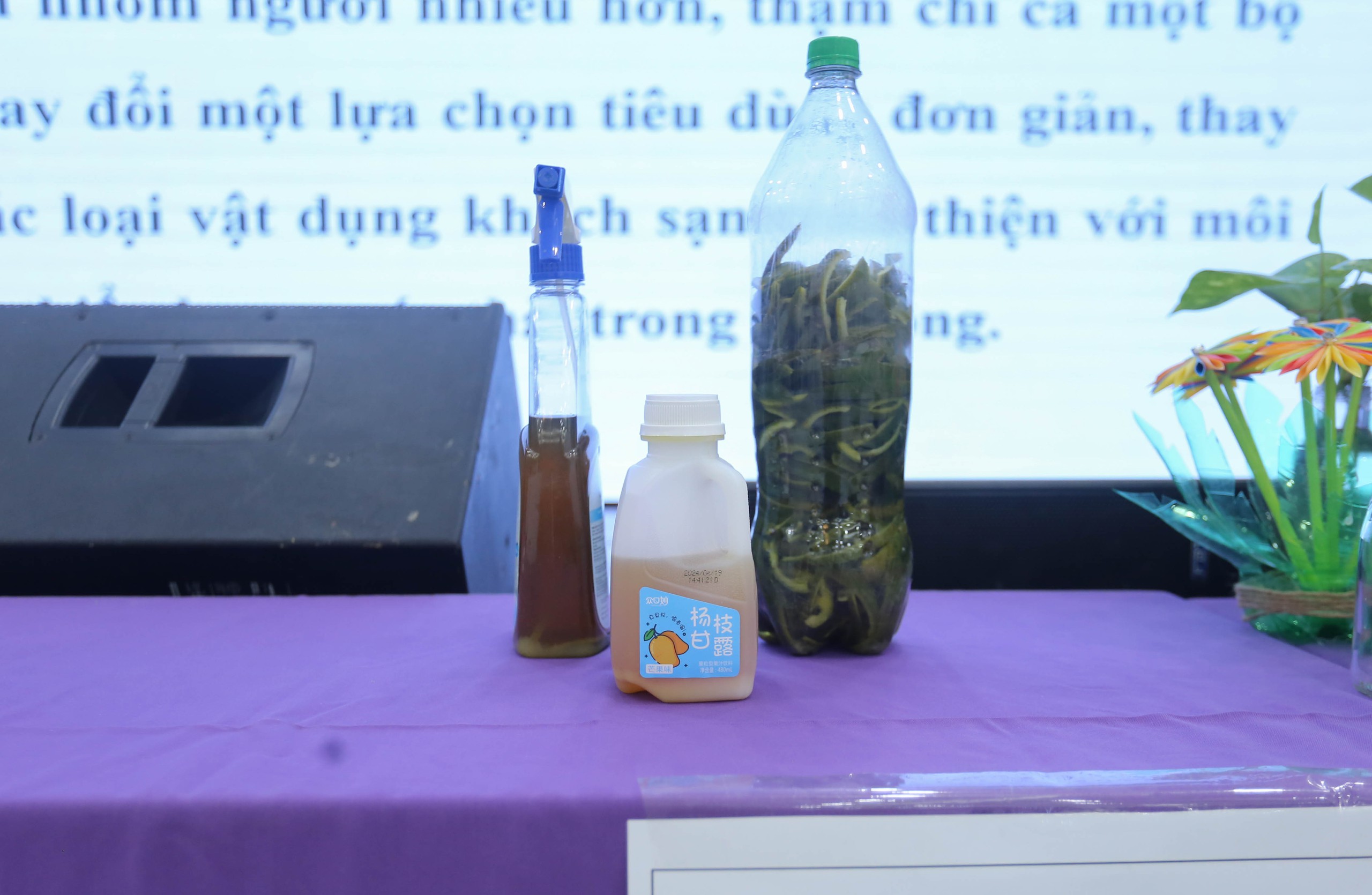 Sinh viên du lịch thi sáng kiến giảm rác thải nhựa- Ảnh 2. Sinh viên du lịch thi sáng kiến giảm rác thải nhựa- Ảnh 2.
